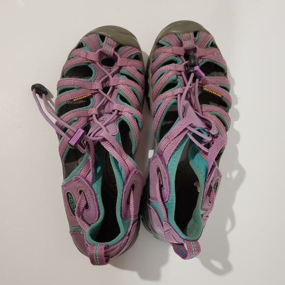Keen Whisper 4 Waterproof Hiking Outdoor Sandals Womens Size 5 Purple Activewear - Picture 7 of 12